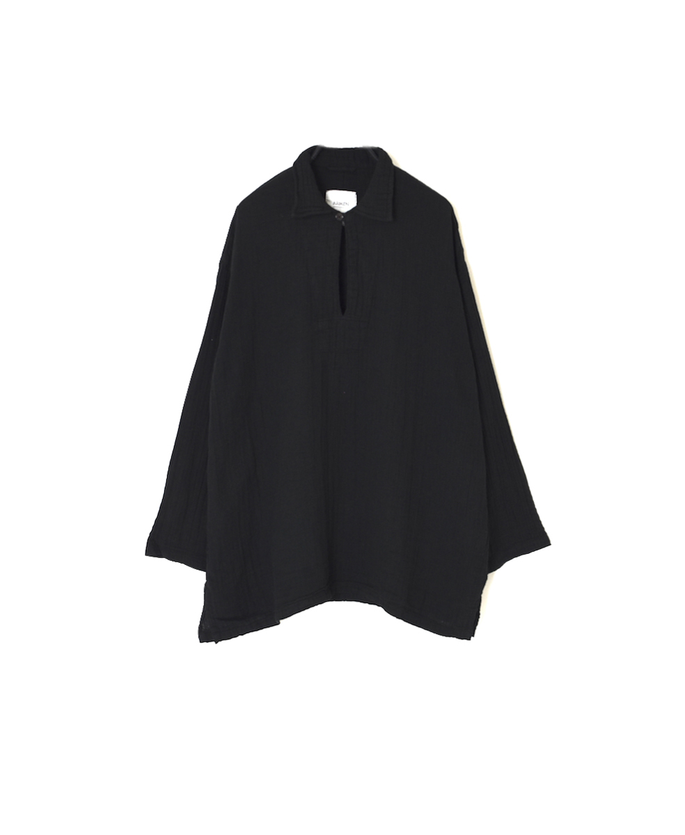 INAM2562GPD (シャツ) DOUBLE GAUZE PLAIN SKIPPER SHIRTS