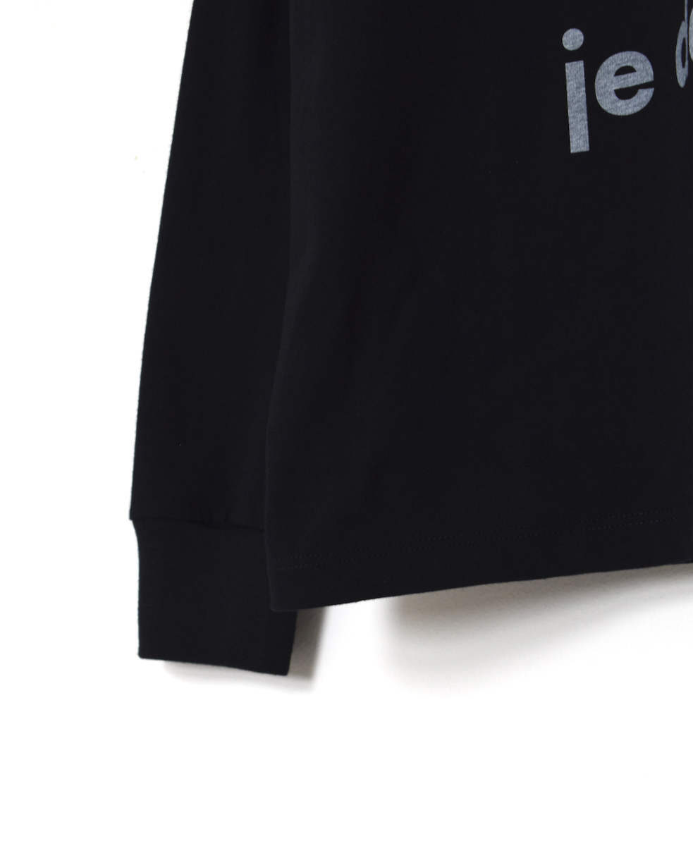 NFA2351P46(Tシャツ) "JE PARLE"COTTON JERSEY CREW NECK OVERSIZE L/SL T WITH CUFF