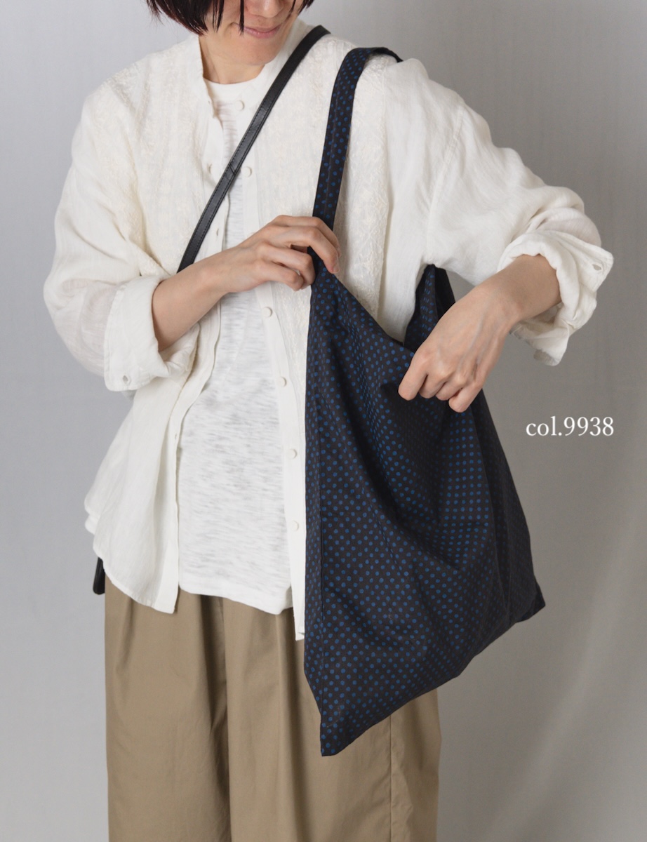ZMD0407(バッグ) ECO BAG BLOCK PRINT
