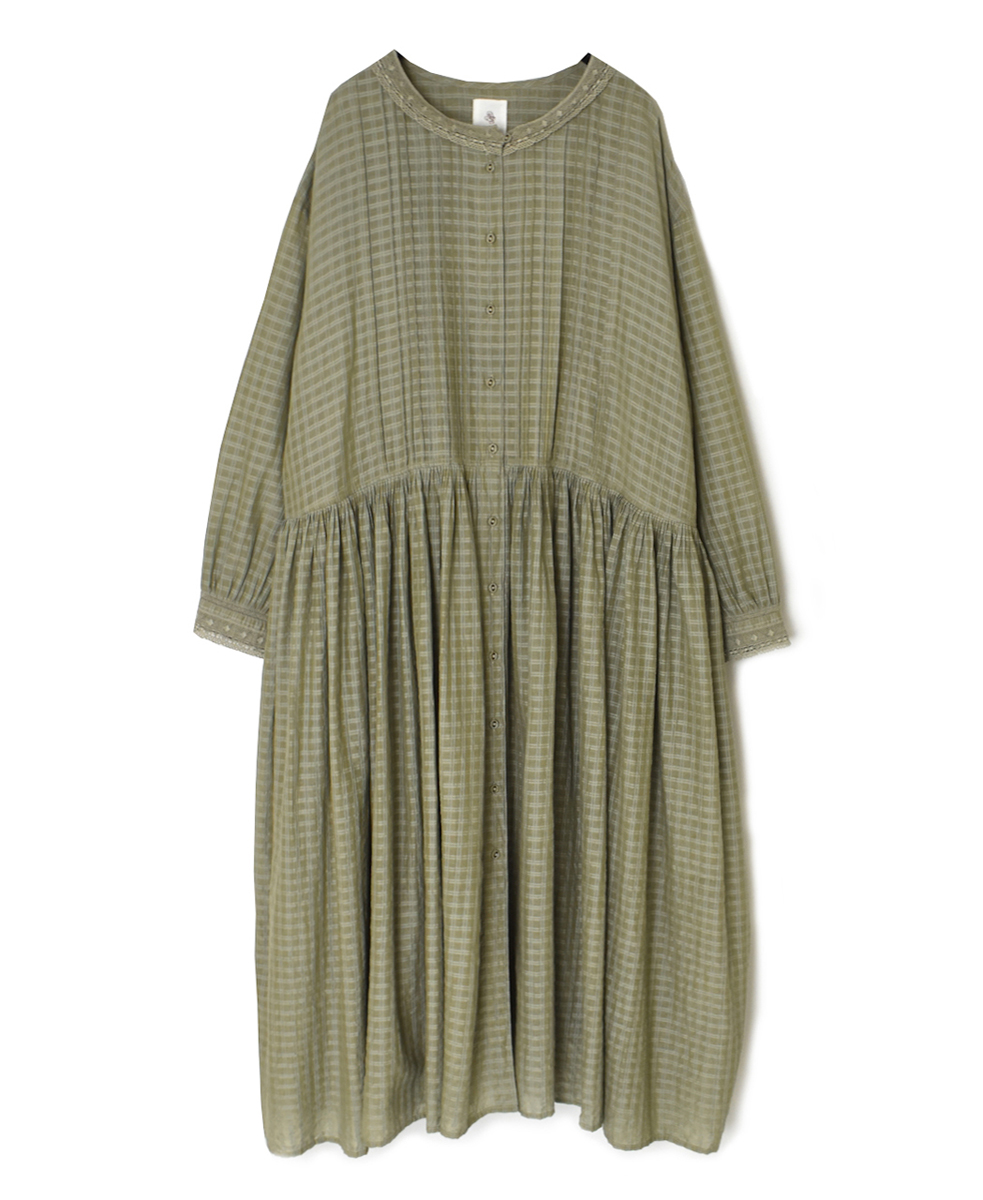 極美品 メゾンドソイル シルク混 スタンドカラーシャツワンピース 2way 茶色 maisondesoil – delaube.jp