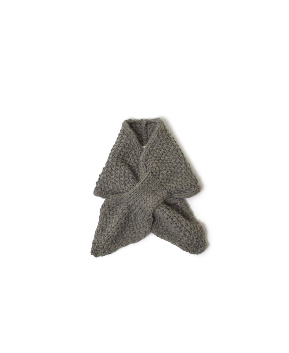 BNHT2451(スカーフ) RICE STITCH LOOP SCARF