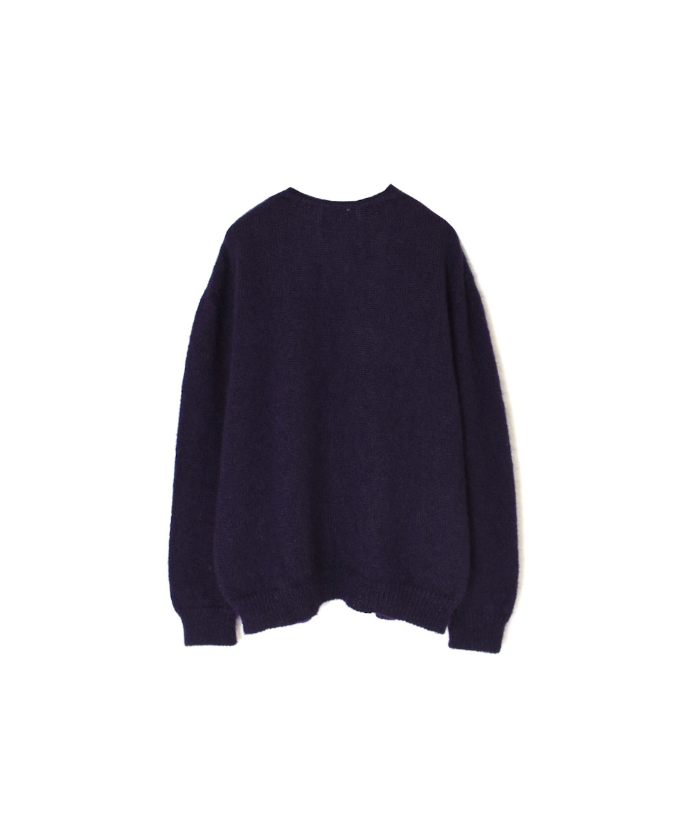 CHT2552(カーディガン) MOHAIR NO-BUTTON CARDIGAN
