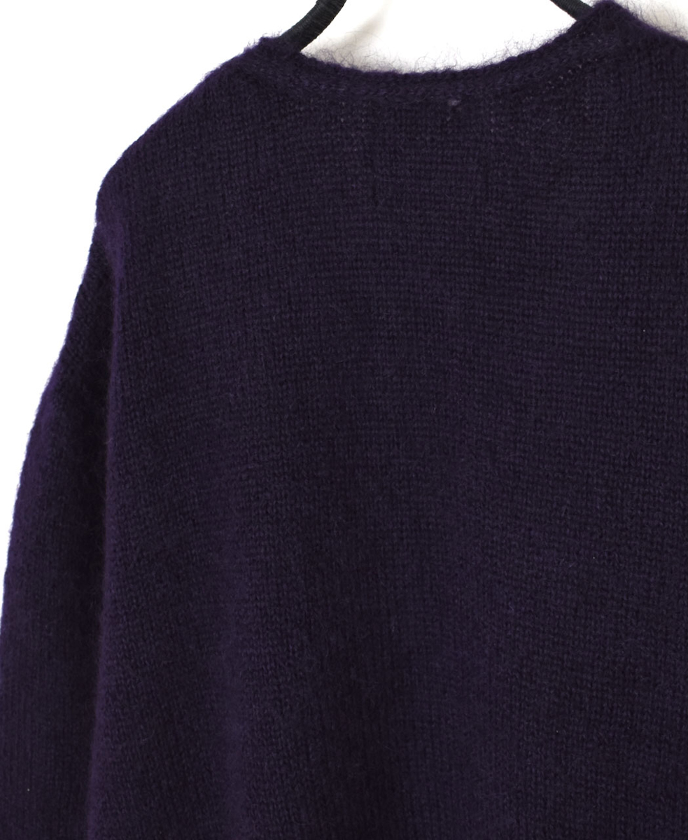CHT2552(カーディガン) MOHAIR NO-BUTTON CARDIGAN