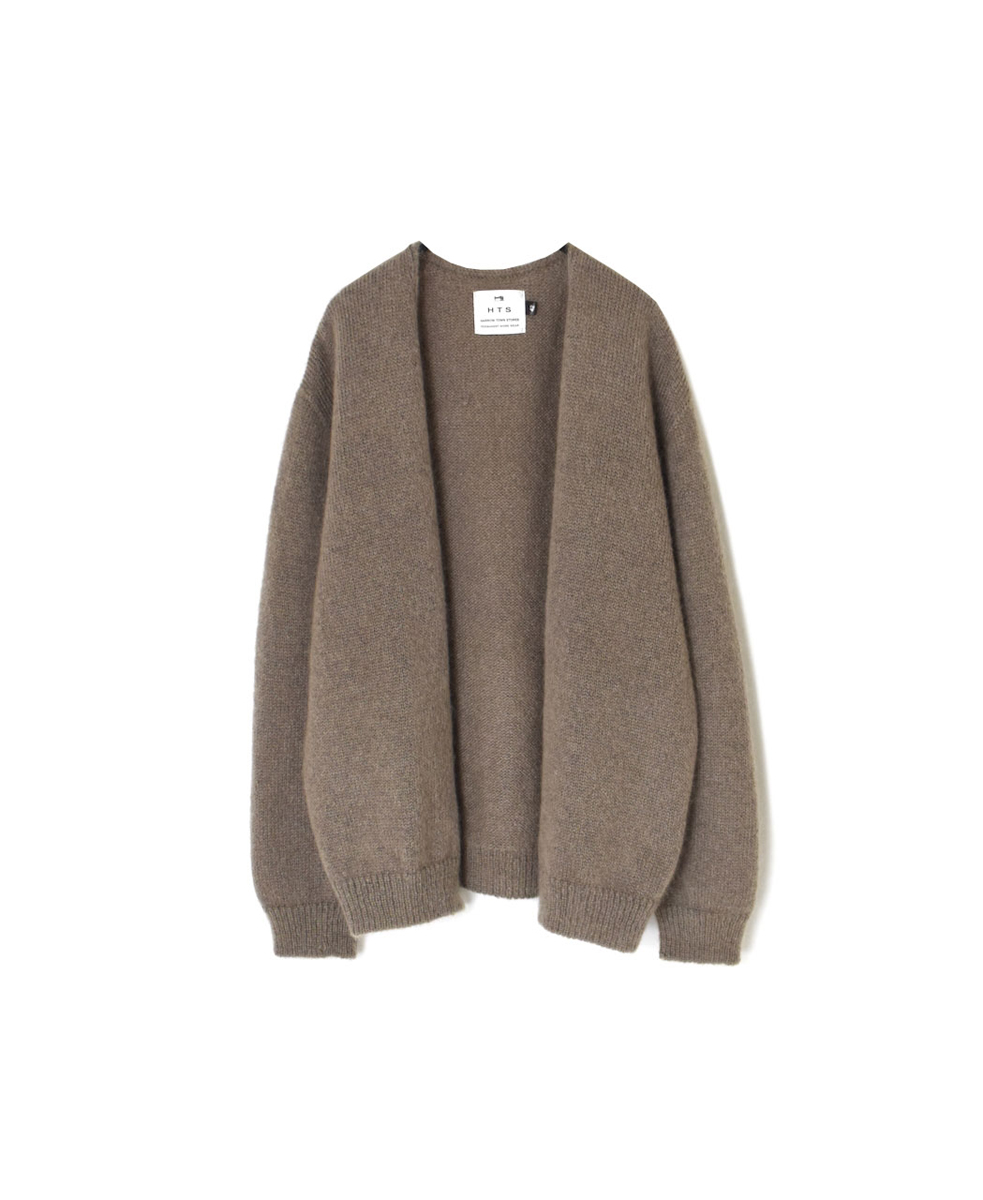 CHT2552(カーディガン) MOHAIR NO-BUTTON CARDIGAN