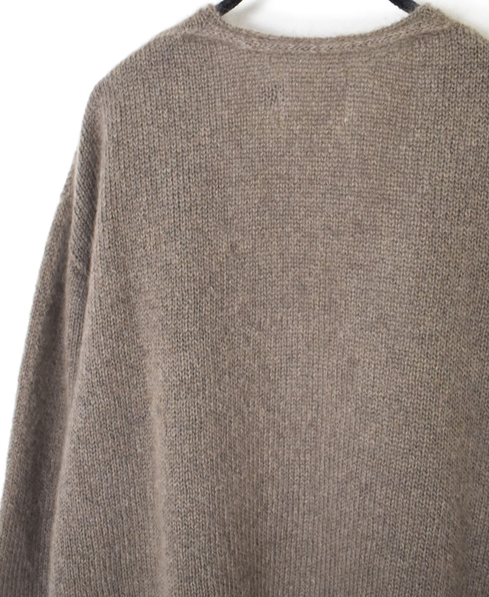 CHT2552(カーディガン) MOHAIR NO-BUTTON CARDIGAN