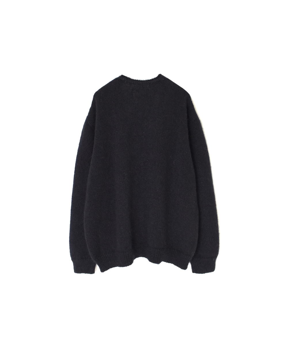 CHT2552(カーディガン) MOHAIR NO-BUTTON CARDIGAN
