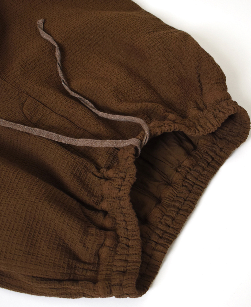 INHT2575WPD(パンツ) WAFFLE PLAIN OVERDYE EASY PANTS