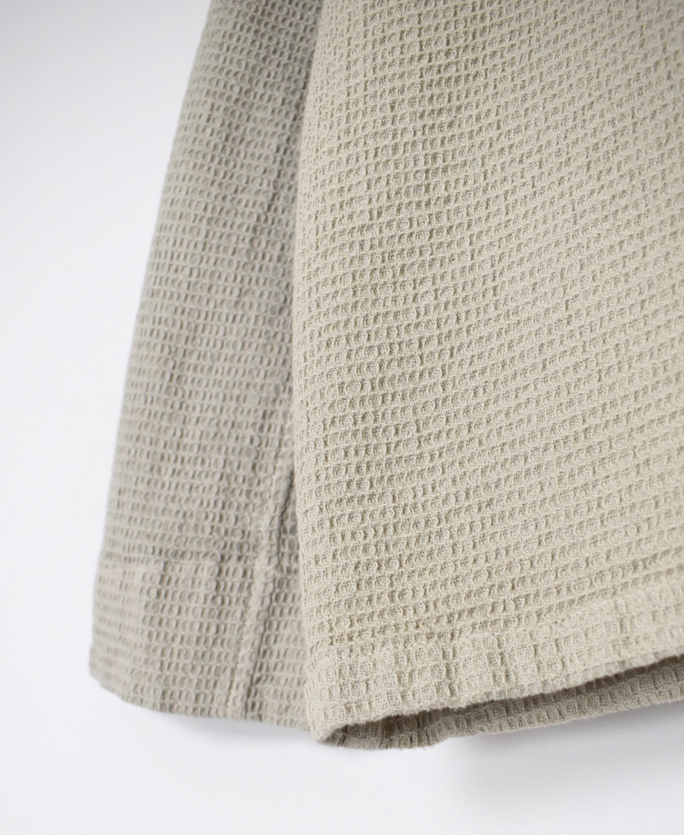 INHT2572WPD(ジャケット) WAFFLE PLAIN OVERDYE STAND COLLAR COVER ALL