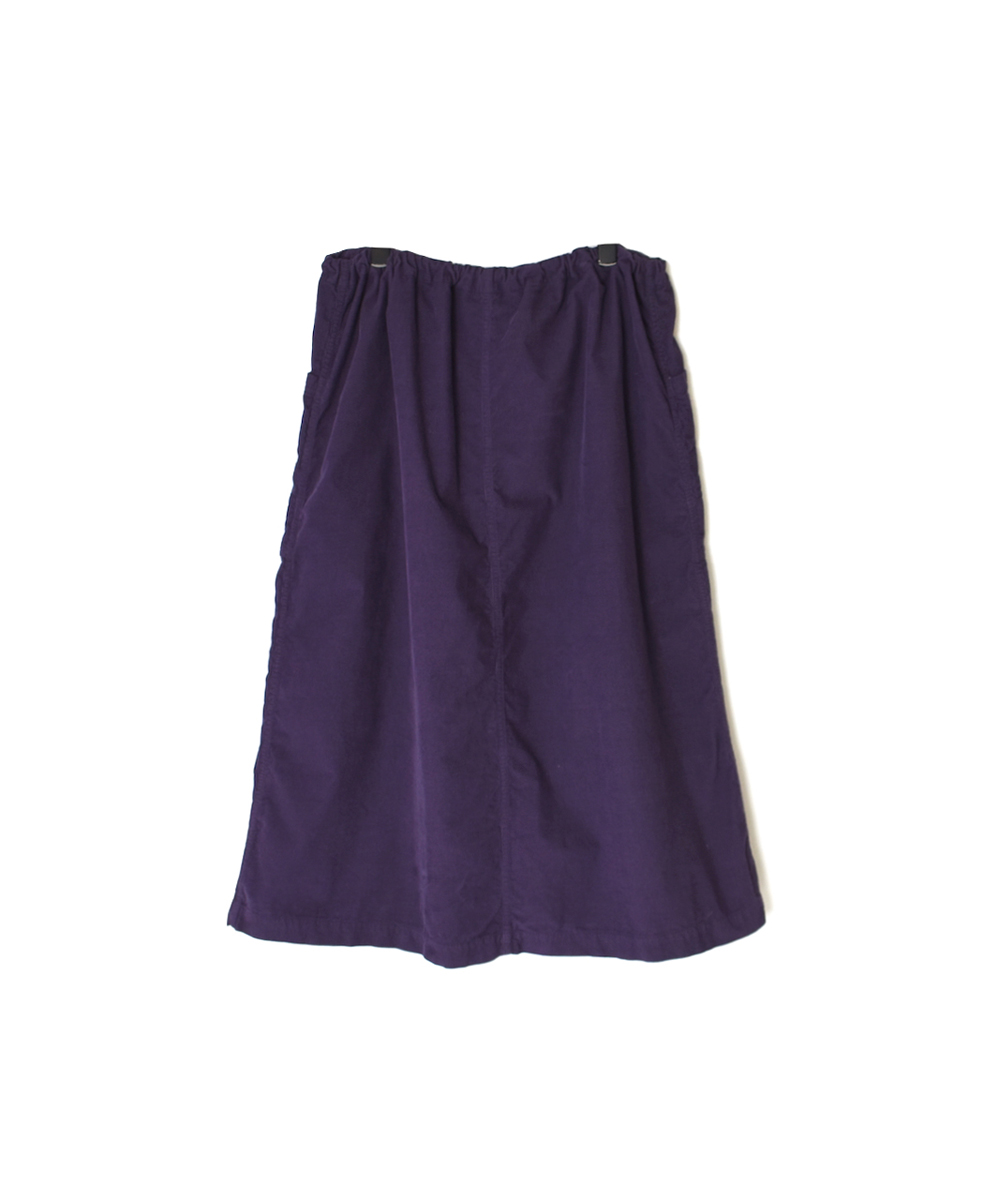 INHT2554CD(スカート) 26 WALES CORDUROY OVERDYE EASY SKIRT