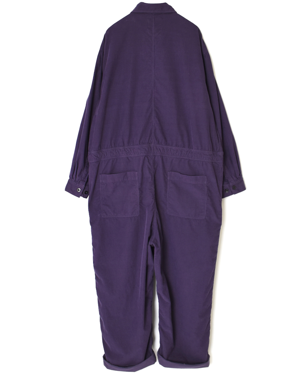 INHT2553CD(サロペット) 26 WALES CORDUROY OVERDYE ONE-UP COLLAR OVERALLS