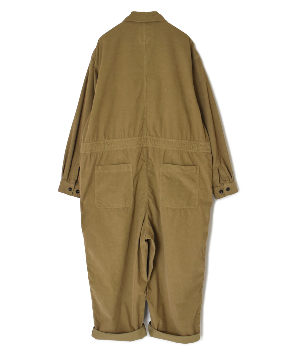 INHT2553CD(サロペット) 26 WALES CORDUROY OVERDYE ONE-UP COLLAR OVERALLS