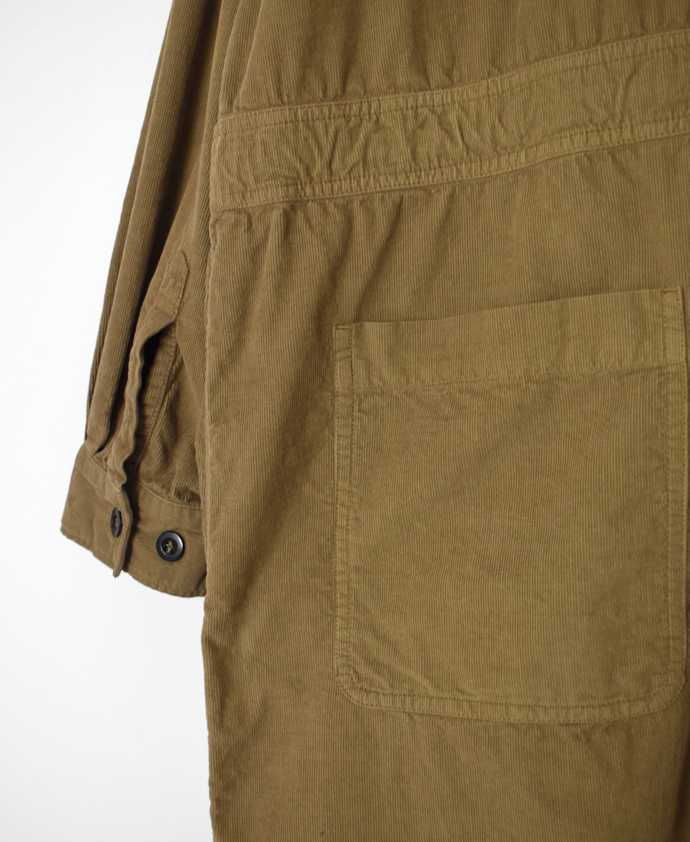 INHT2553CD(サロペット) 26 WALES CORDUROY OVERDYE ONE-UP COLLAR OVERALLS