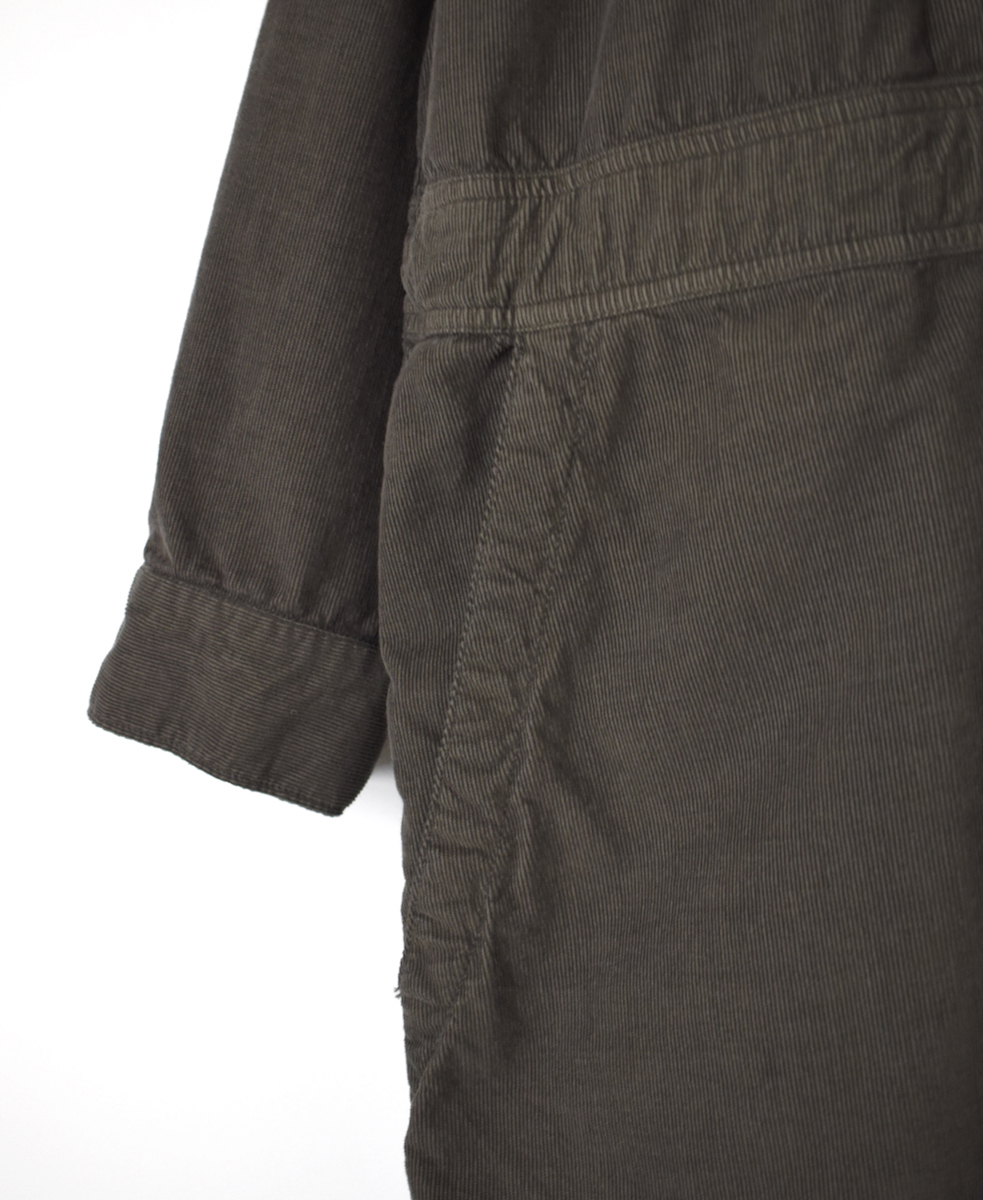 INHT2553CD(サロペット) 26 WALES CORDUROY OVERDYE ONE-UP COLLAR OVERALLS