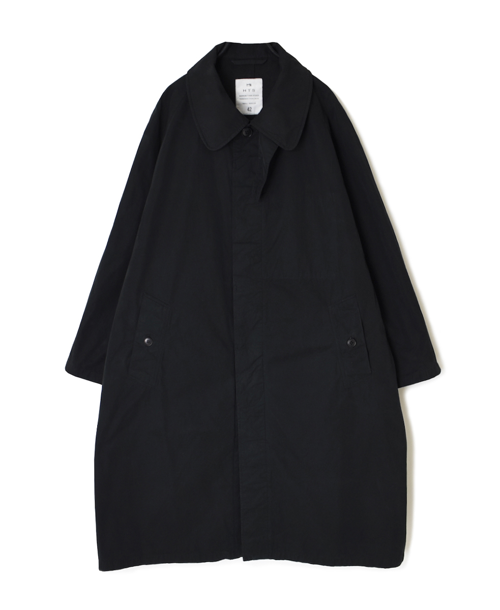 NHT2401HB(コート) MEDIUM WEIGHT PEACH SKIN COTTON BALMACAAN COAT