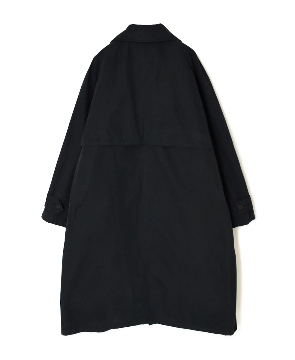 NHT2401HB(コート) MEDIUM WEIGHT PEACH SKIN COTTON BALMACAAN COAT