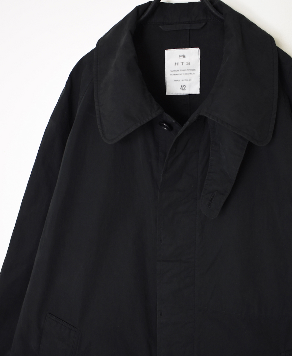 NHT2401HB(コート) MEDIUM WEIGHT PEACH SKIN COTTON BALMACAAN COAT