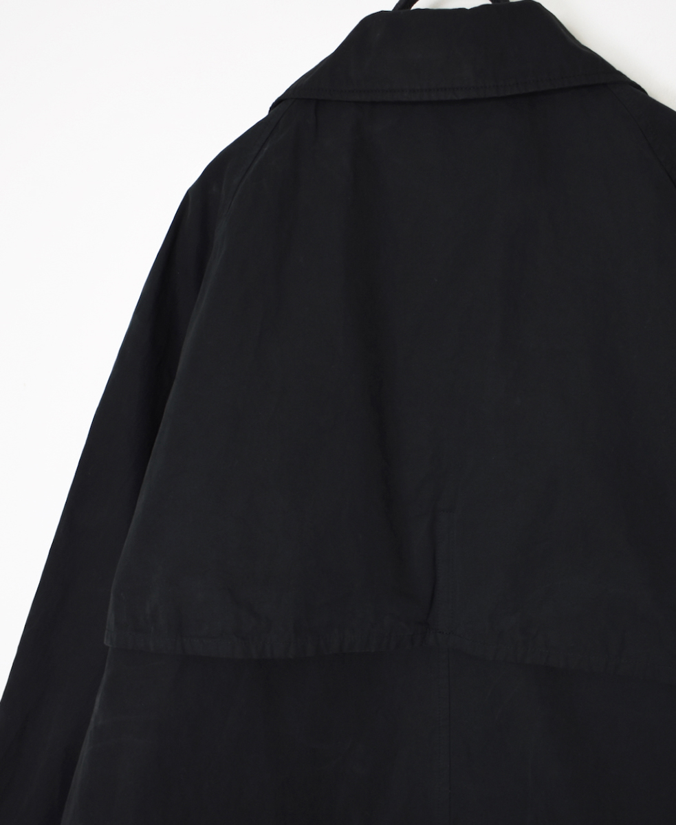 NHT2401HB(コート) MEDIUM WEIGHT PEACH SKIN COTTON BALMACAAN COAT