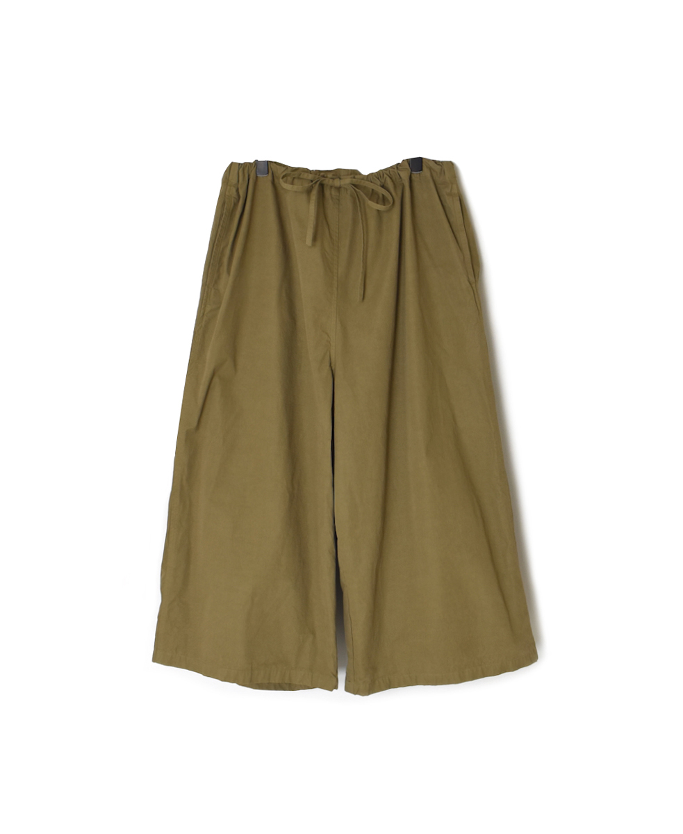 NHT1713HB(パンツ) MEDIUM WEIGHT PEACH SKIN COTTON EASY PANTS