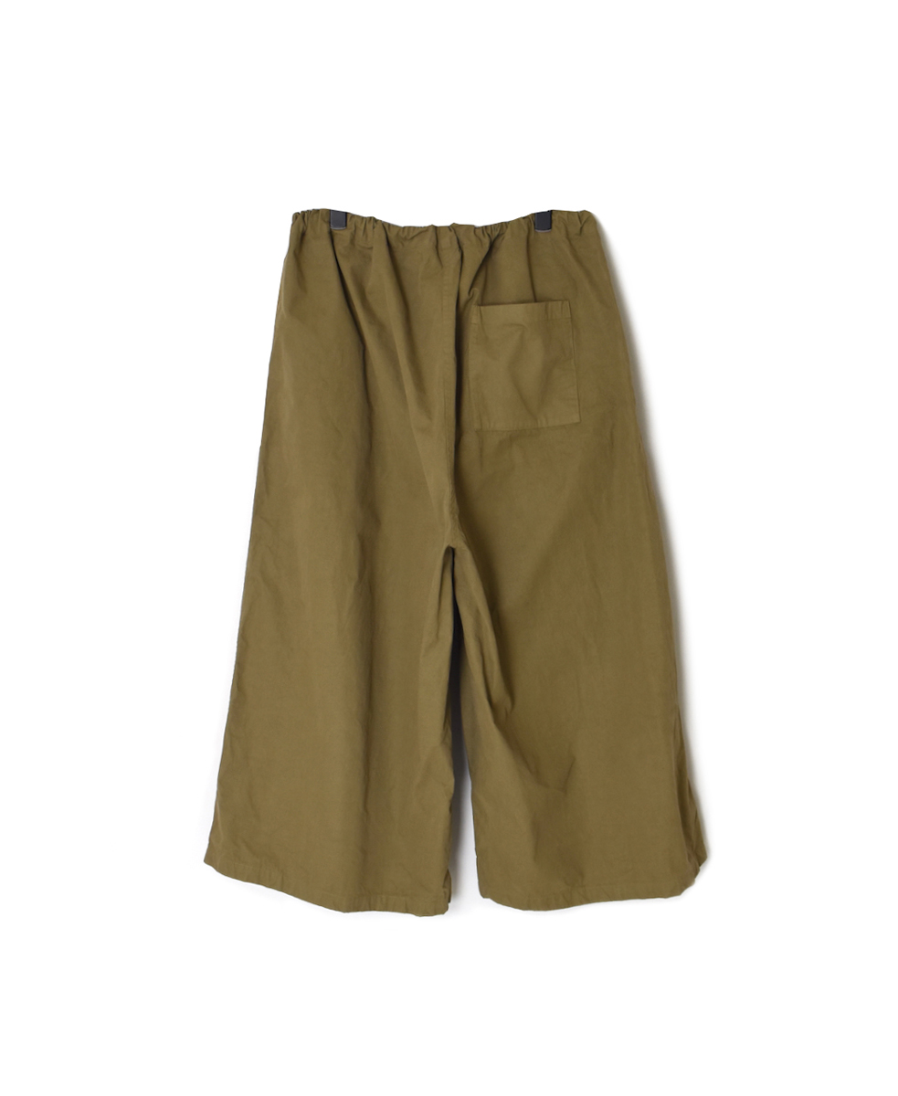 NHT1713HB(パンツ) MEDIUM WEIGHT PEACH SKIN COTTON EASY PANTS