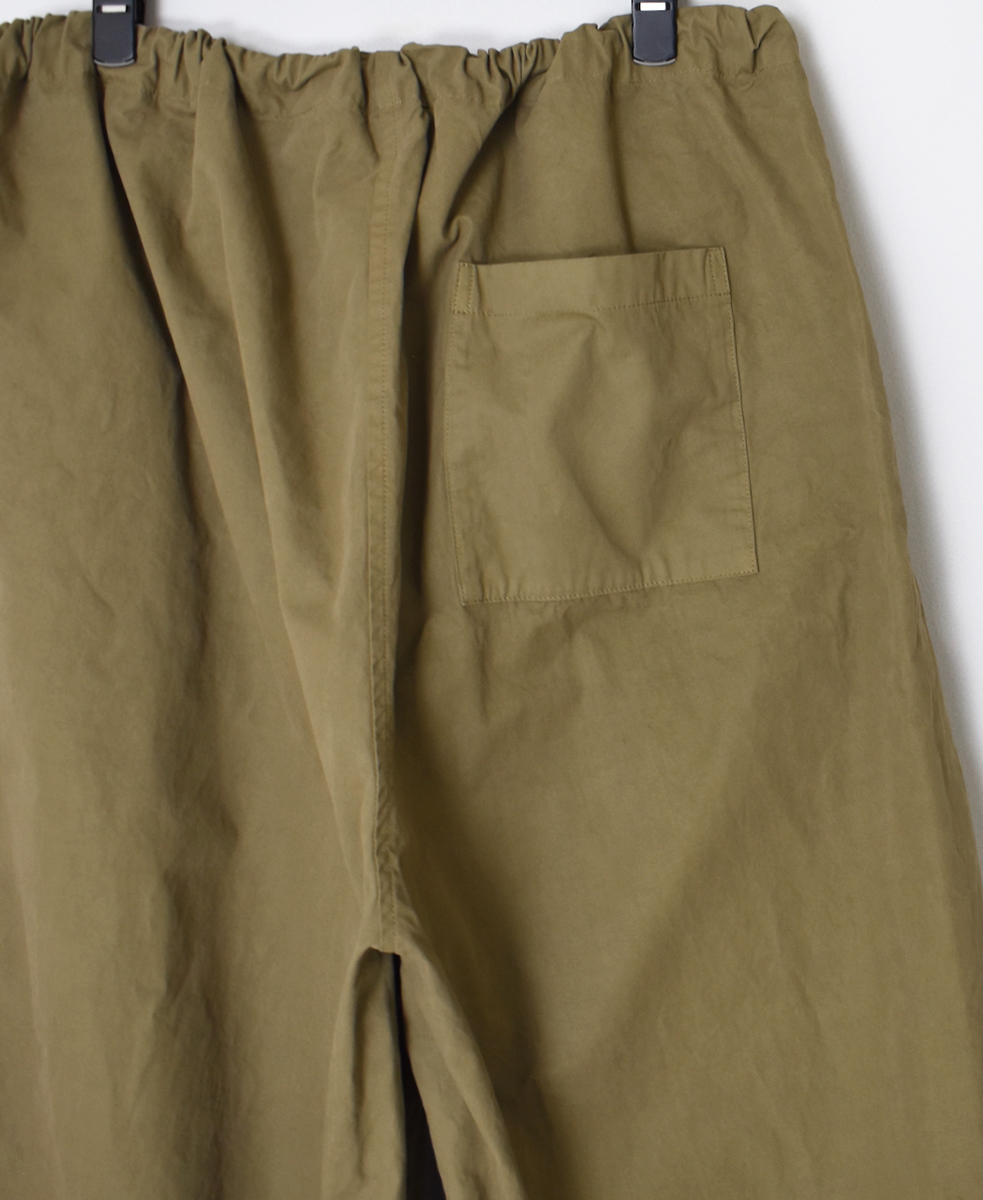 NHT1713HB(パンツ) MEDIUM WEIGHT PEACH SKIN COTTON EASY PANTS