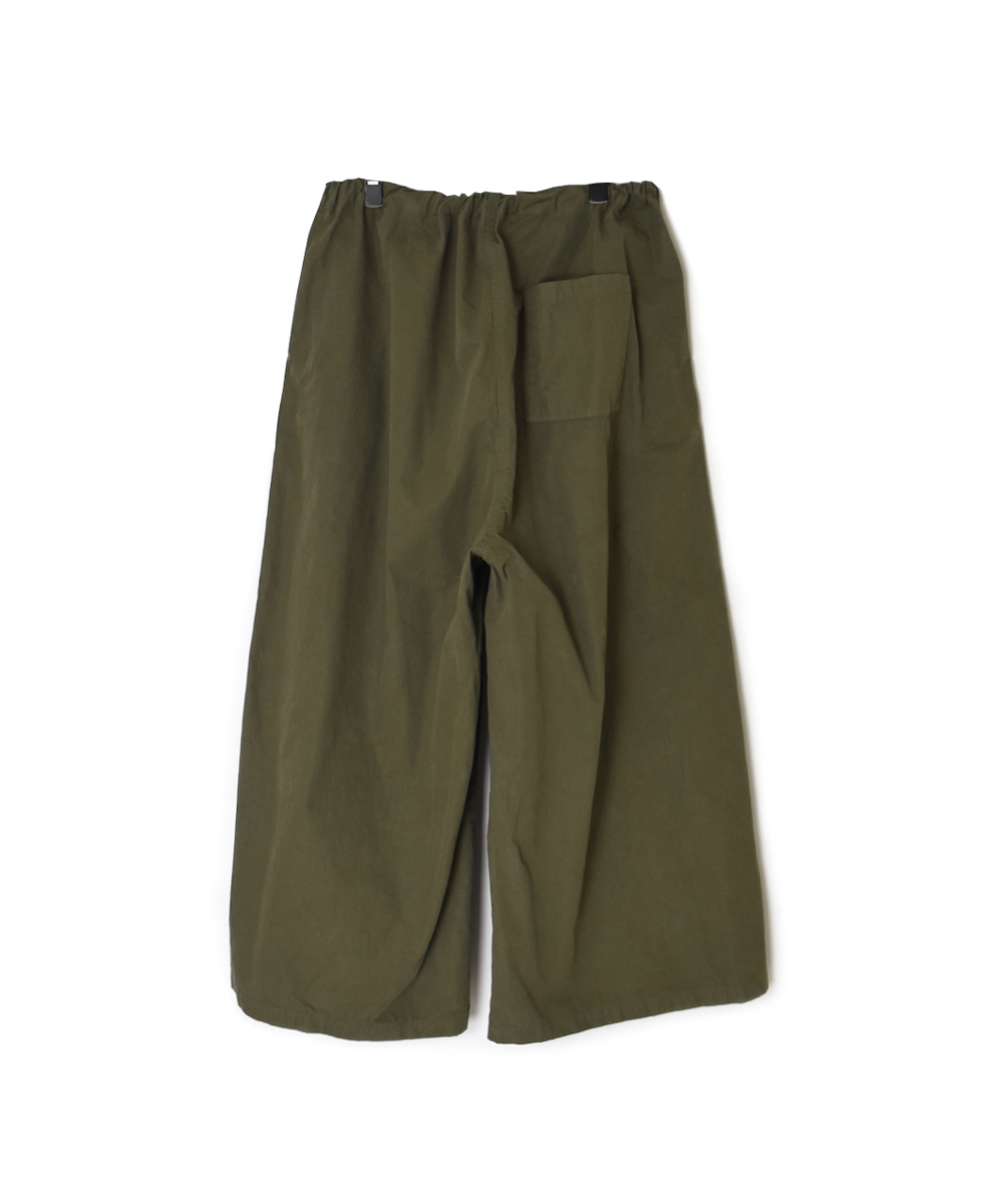 NHT1713HB(パンツ) MEDIUM WEIGHT PEACH SKIN COTTON EASY PANTS