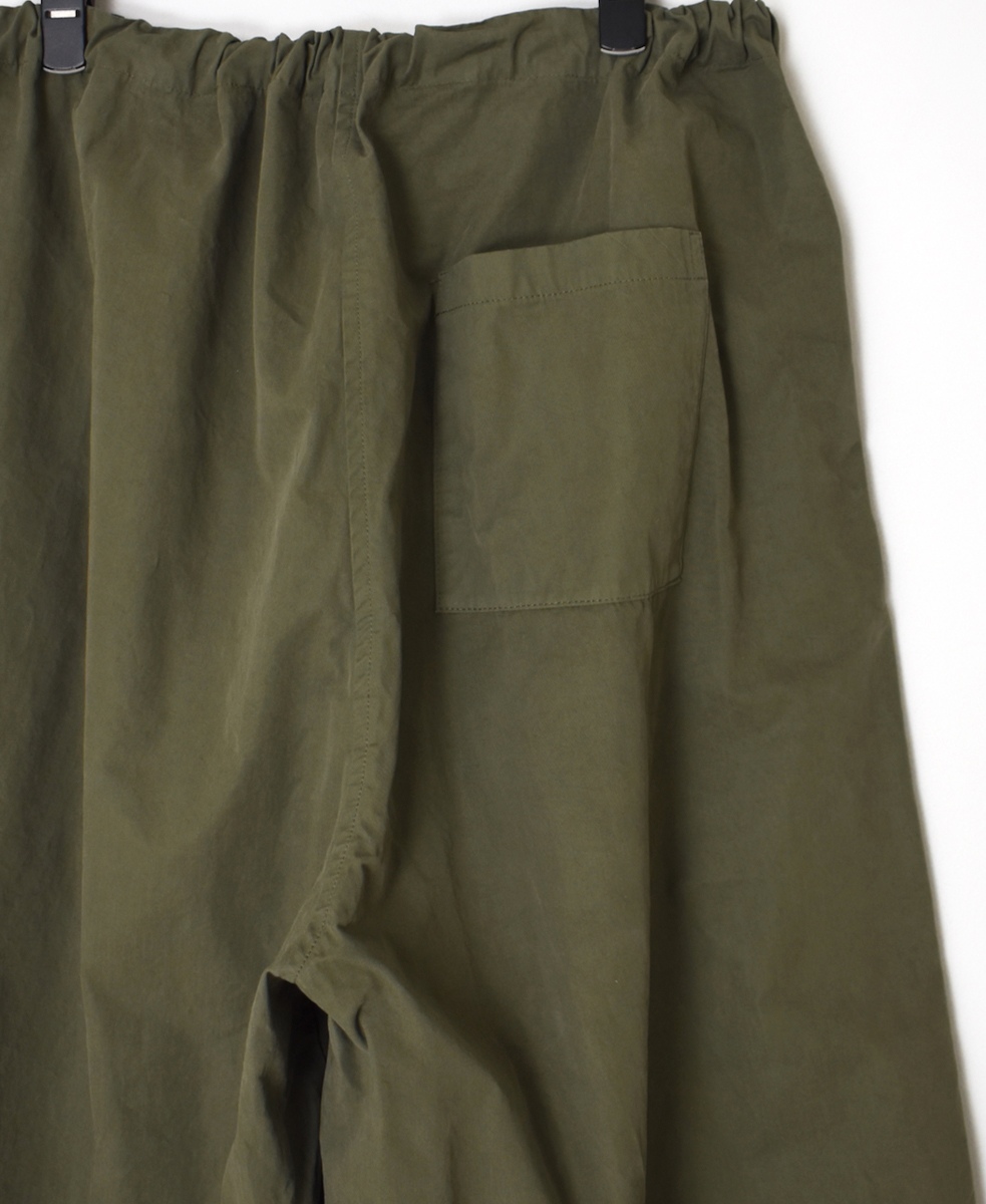 NHT1713HB(パンツ) MEDIUM WEIGHT PEACH SKIN COTTON EASY PANTS