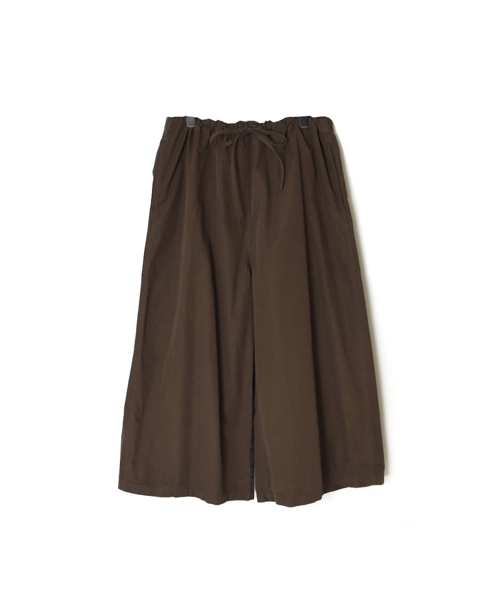 NHT1713HB(パンツ) MEDIUM WEIGHT PEACH SKIN COTTON EASY PANTS