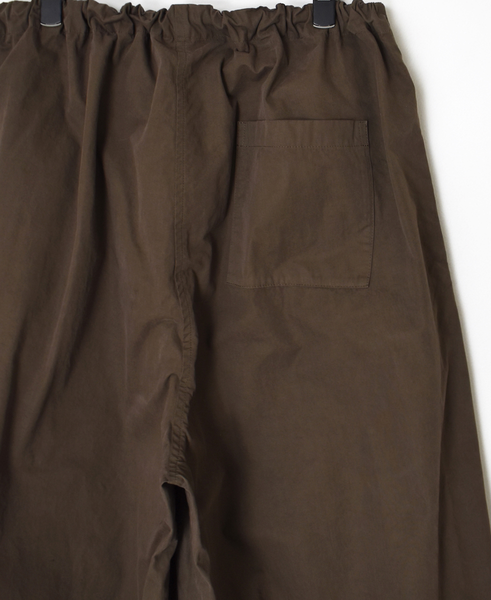 NHT1713HB(パンツ) MEDIUM WEIGHT PEACH SKIN COTTON EASY PANTS