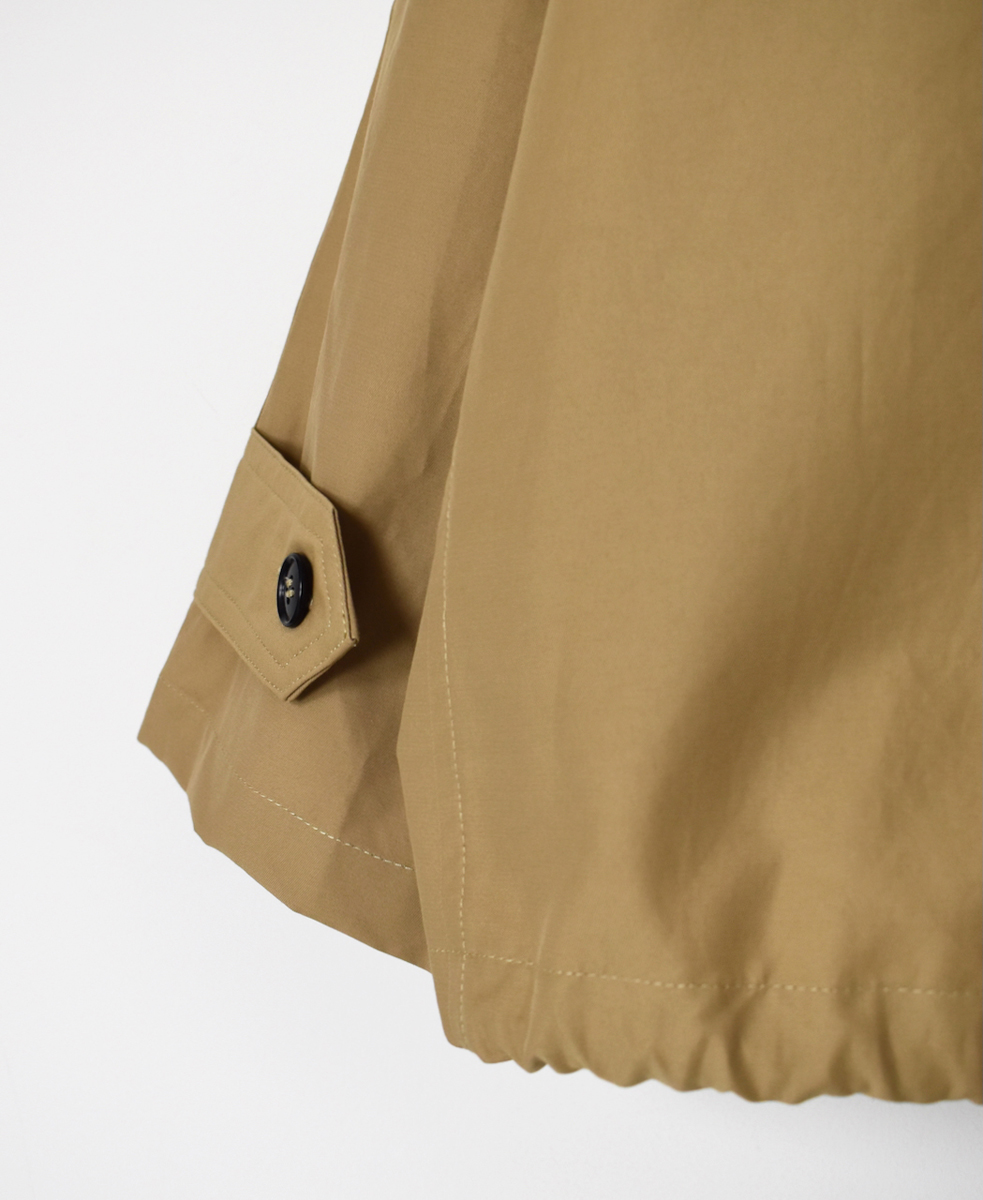 NHT2511KT(コート) COTTON / NYLON HOODED PARKA WITH GUSSEED POCKET