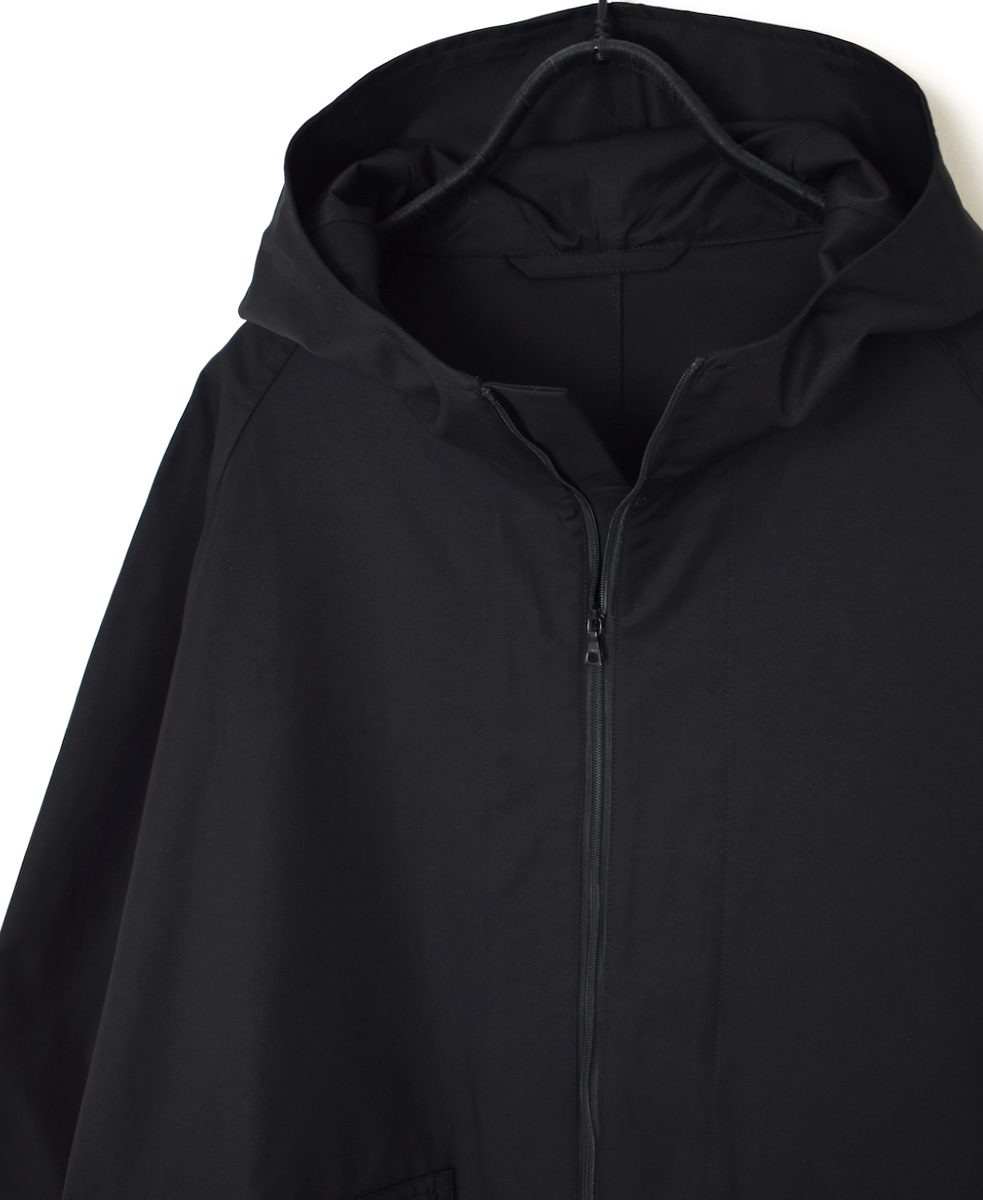 NHT2511KT(コート) COTTON / NYLON HOODED PARKA WITH GUSSEED POCKET