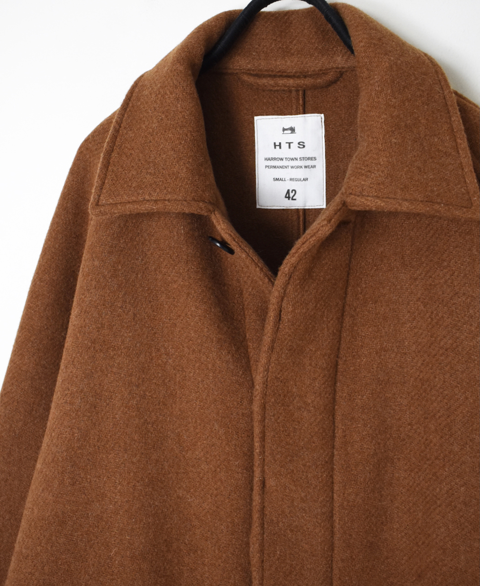 NHT1551WPL(コート) HEAVY WEIGHT WOOL TWILL BALMACAAN COAT