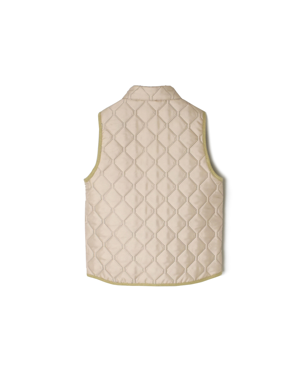 NAM9984PP (ベスト) POLY×POLY HEAT QUILT STAND COLLAR VEST