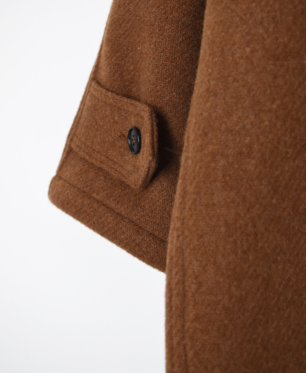 NHT2361WPL(コート) HEAVY WEIGHT WOOL TWILL HOODED SHORT COAT