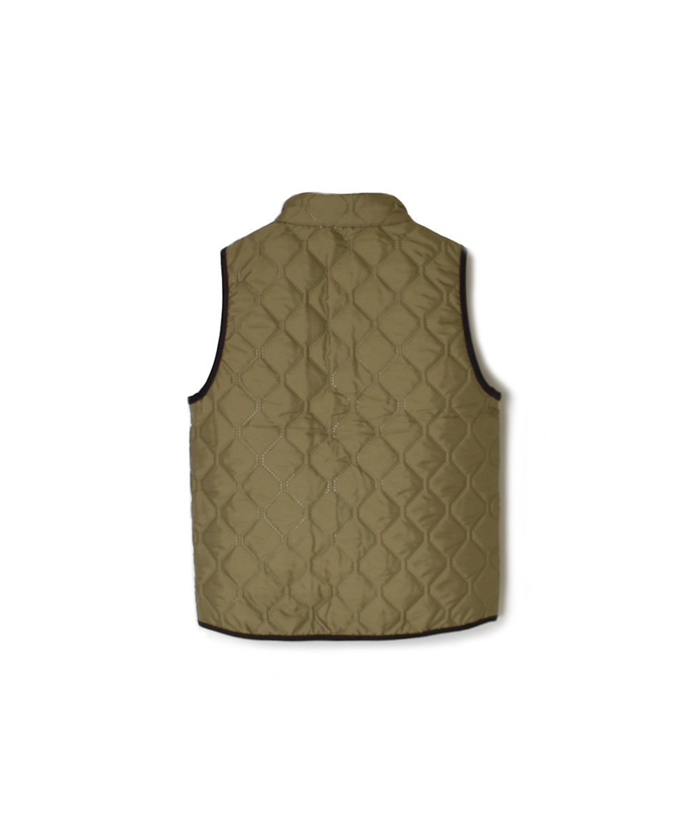 NAM9984PP (ベスト) POLY×POLY HEAT QUILT STAND COLLAR VEST