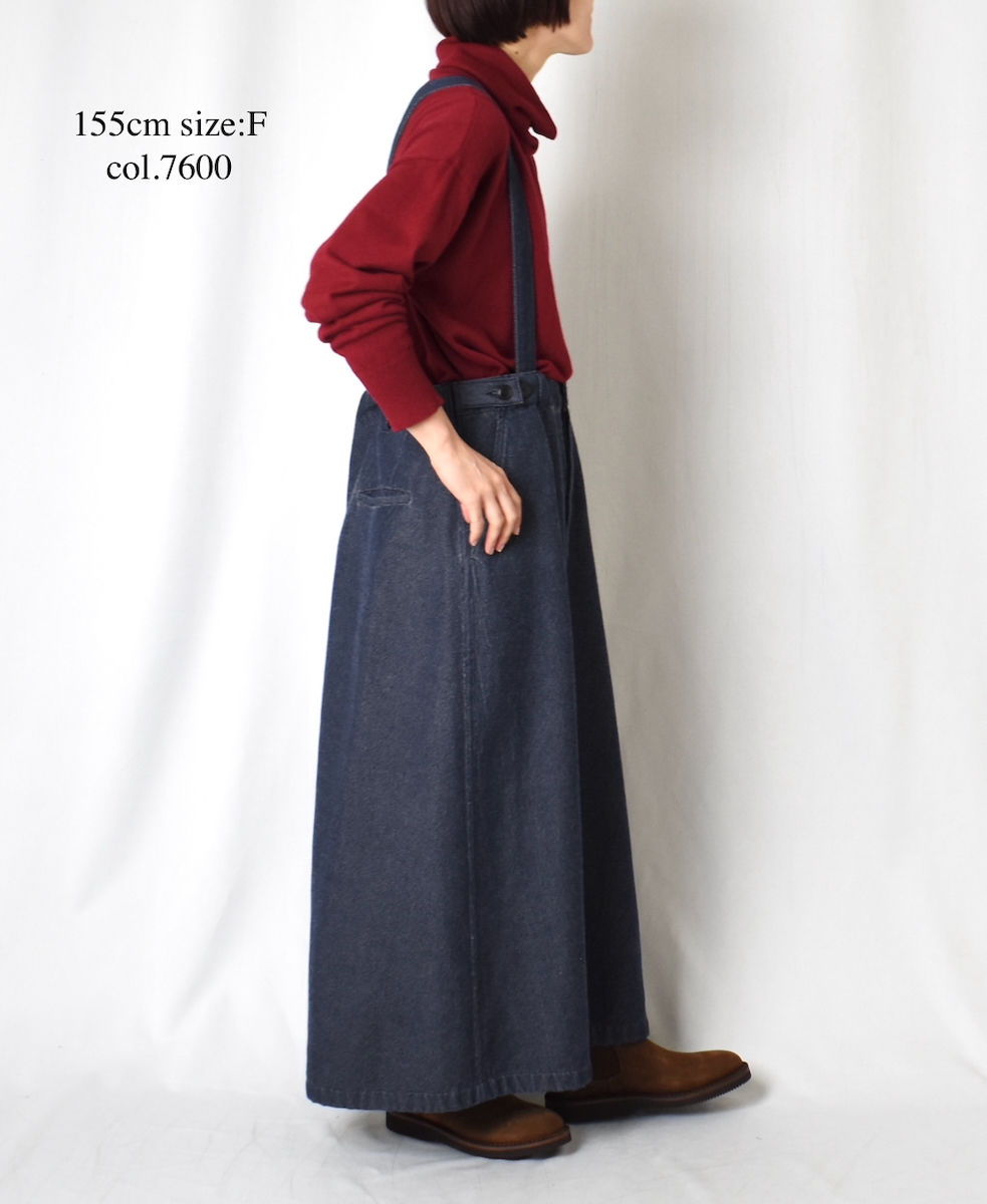 GNSL24541(ニット) 14GG 2PLY PLAIN STITCH COTTON WOOL CASHMERE TURTLE NECK PULLOVER