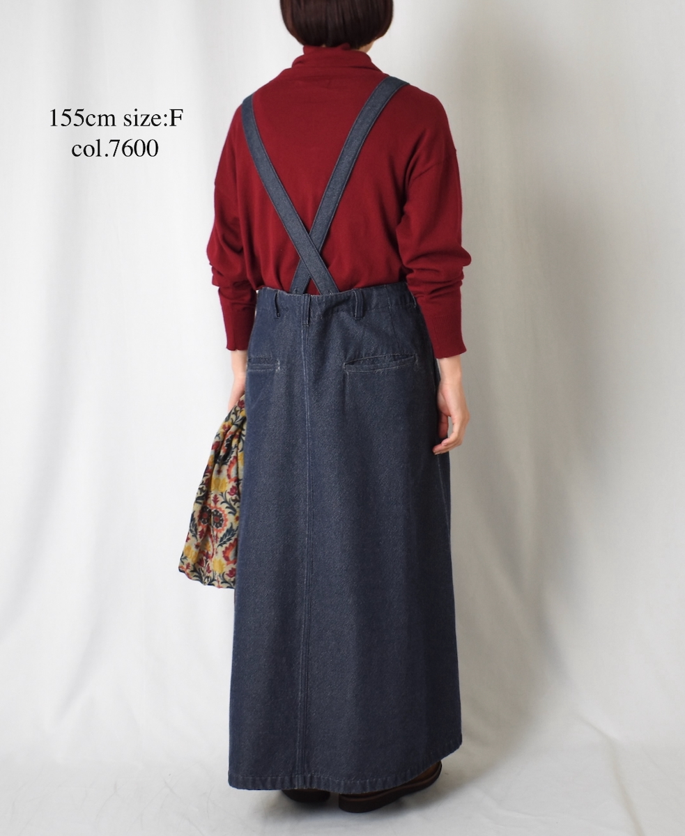 GNSL24541(ニット) 14GG 2PLY PLAIN STITCH COTTON WOOL CASHMERE TURTLE NECK PULLOVER
