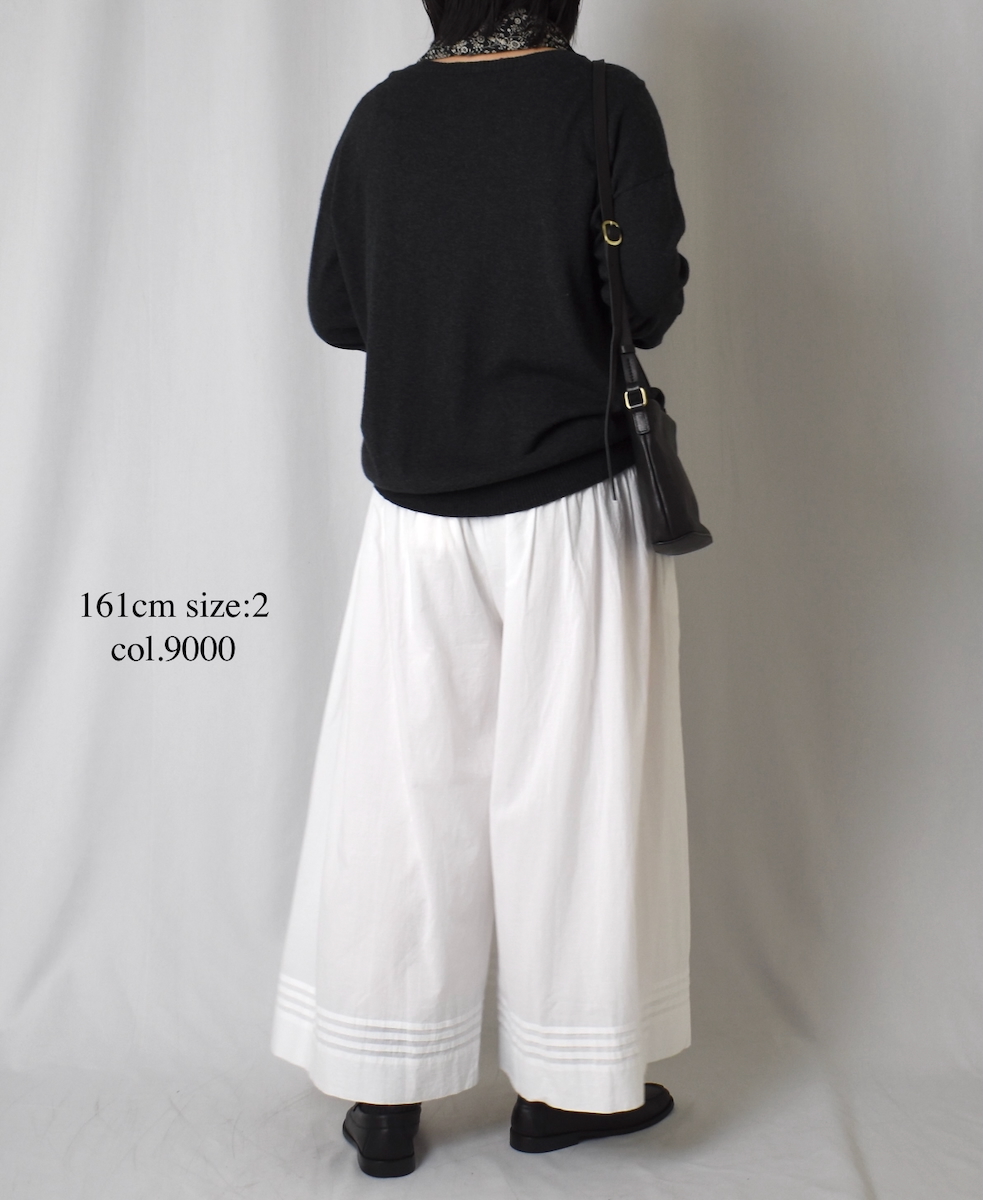 NSL25564(キュロット) 60s CAMBRIC PLAIN CULOTTES