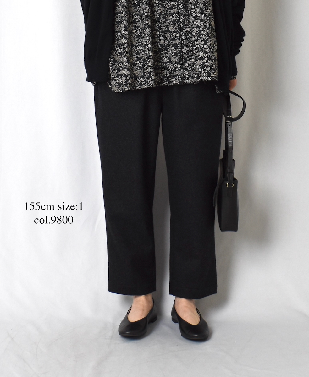 GNMDS2101WF (パンツ) WOOL FLANNEL EASY TAPERED PANTS