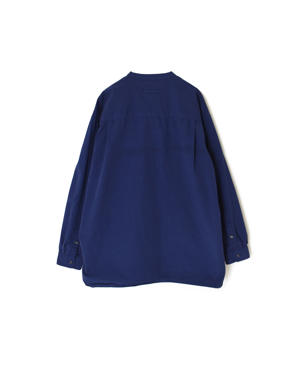 INAM2551PD(シャツ) 40s POPLIN OVER DYE UTILITY SHIRTS