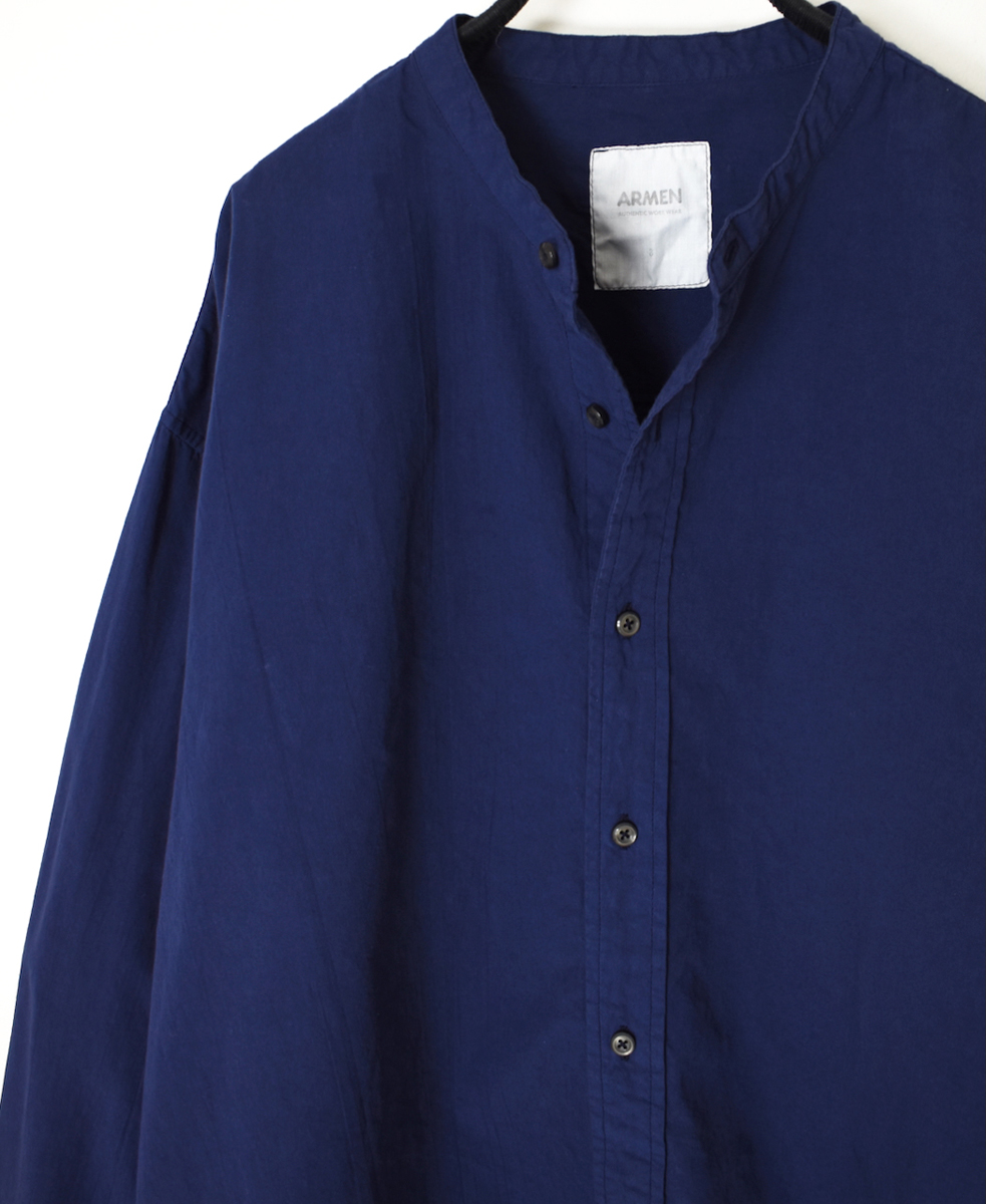 INAM2551PD(シャツ) 40s POPLIN OVER DYE UTILITY SHIRTS