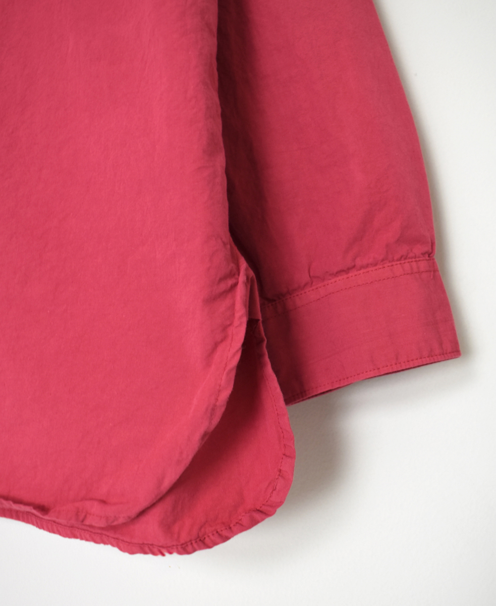 INAM2551PD(シャツ) 40s POPLIN OVER DYE UTILITY SHIRTS