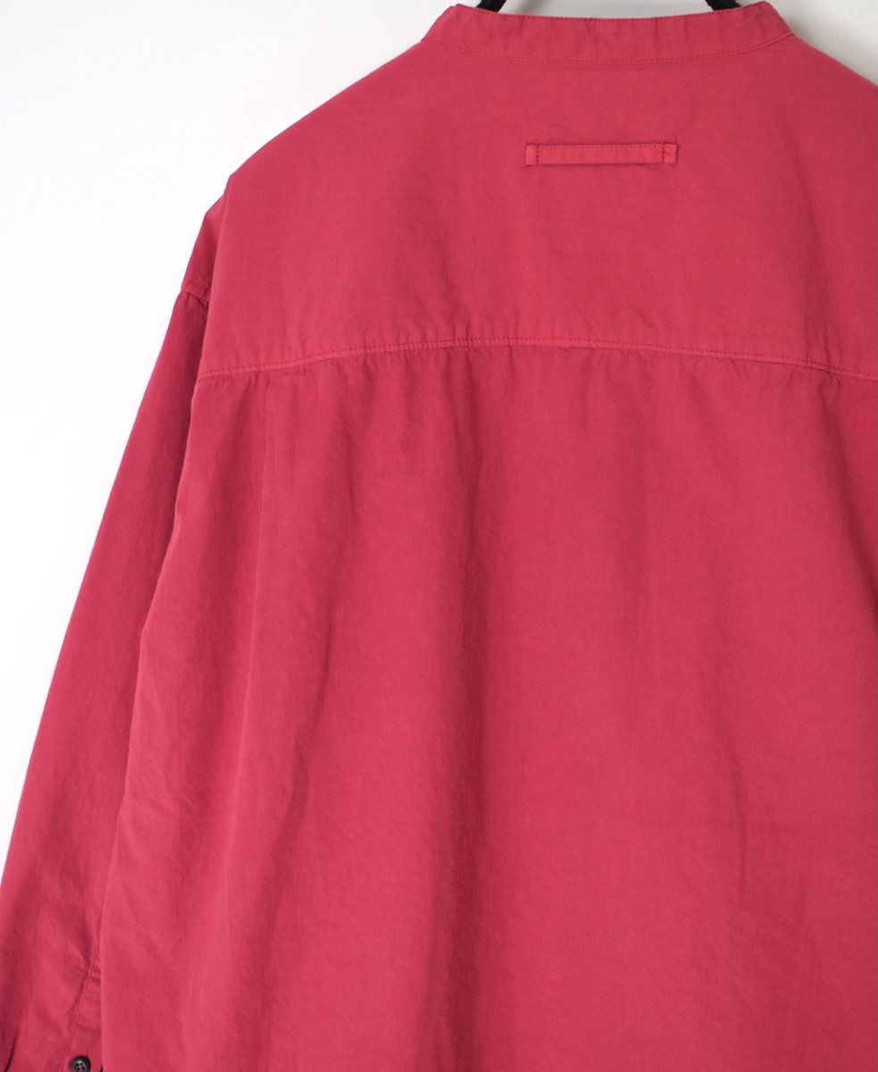 INAM2551PD(シャツ) 40s POPLIN OVER DYE UTILITY SHIRTS