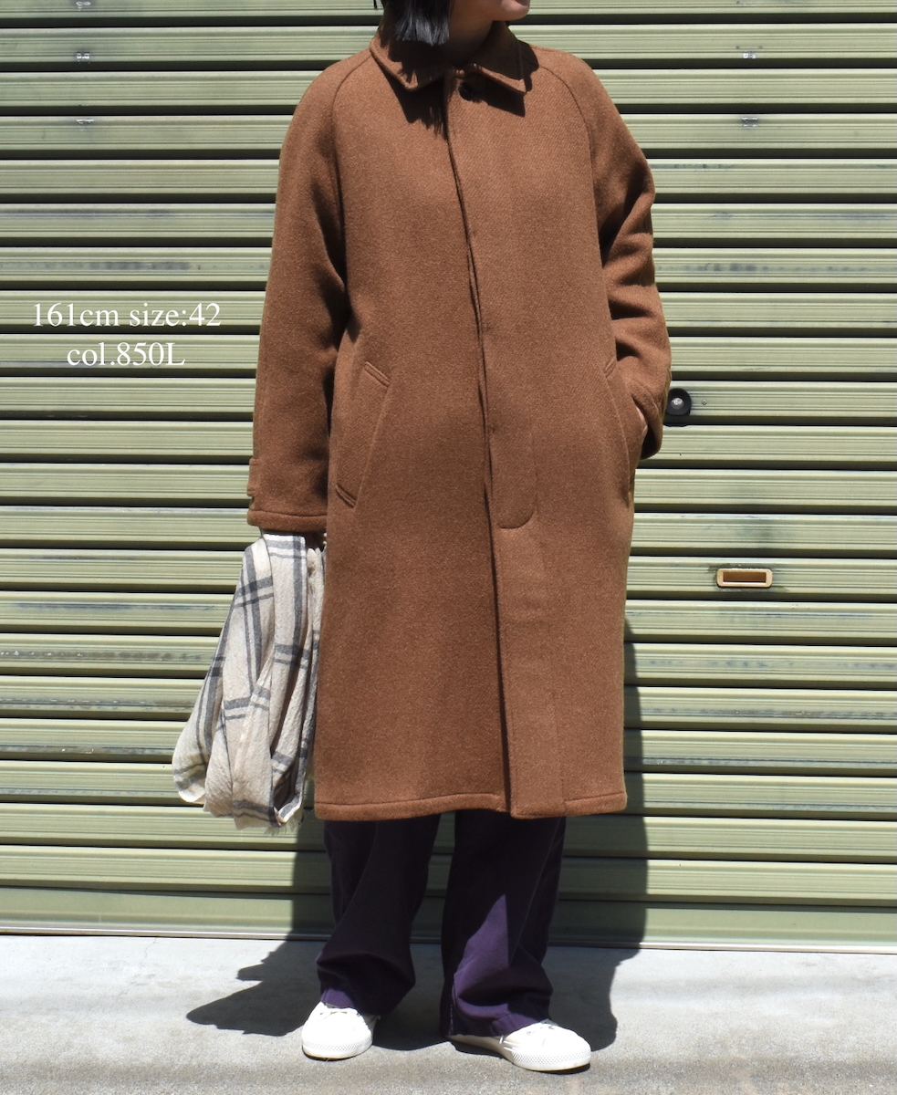 NHT1551WPL(コート) HEAVY WEIGHT WOOL TWILL BALMACAAN COAT