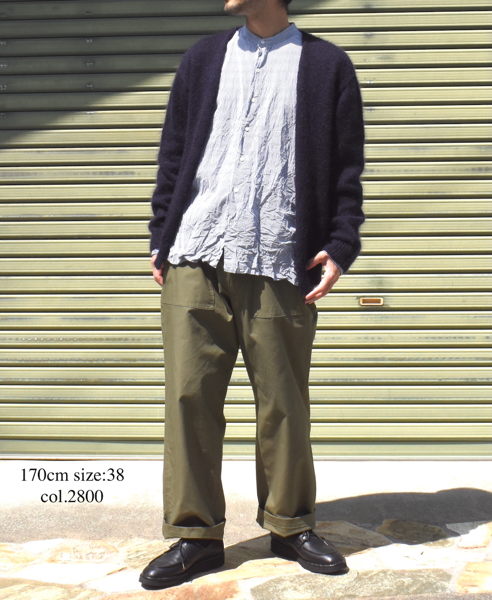 CHT2552(カーディガン) MOHAIR NO-BUTTON CARDIGAN