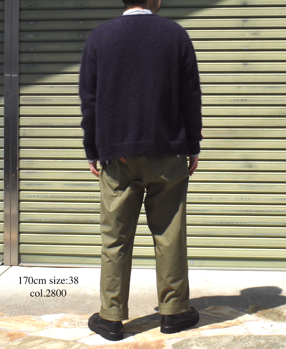 CHT2552(カーディガン) MOHAIR NO-BUTTON CARDIGAN