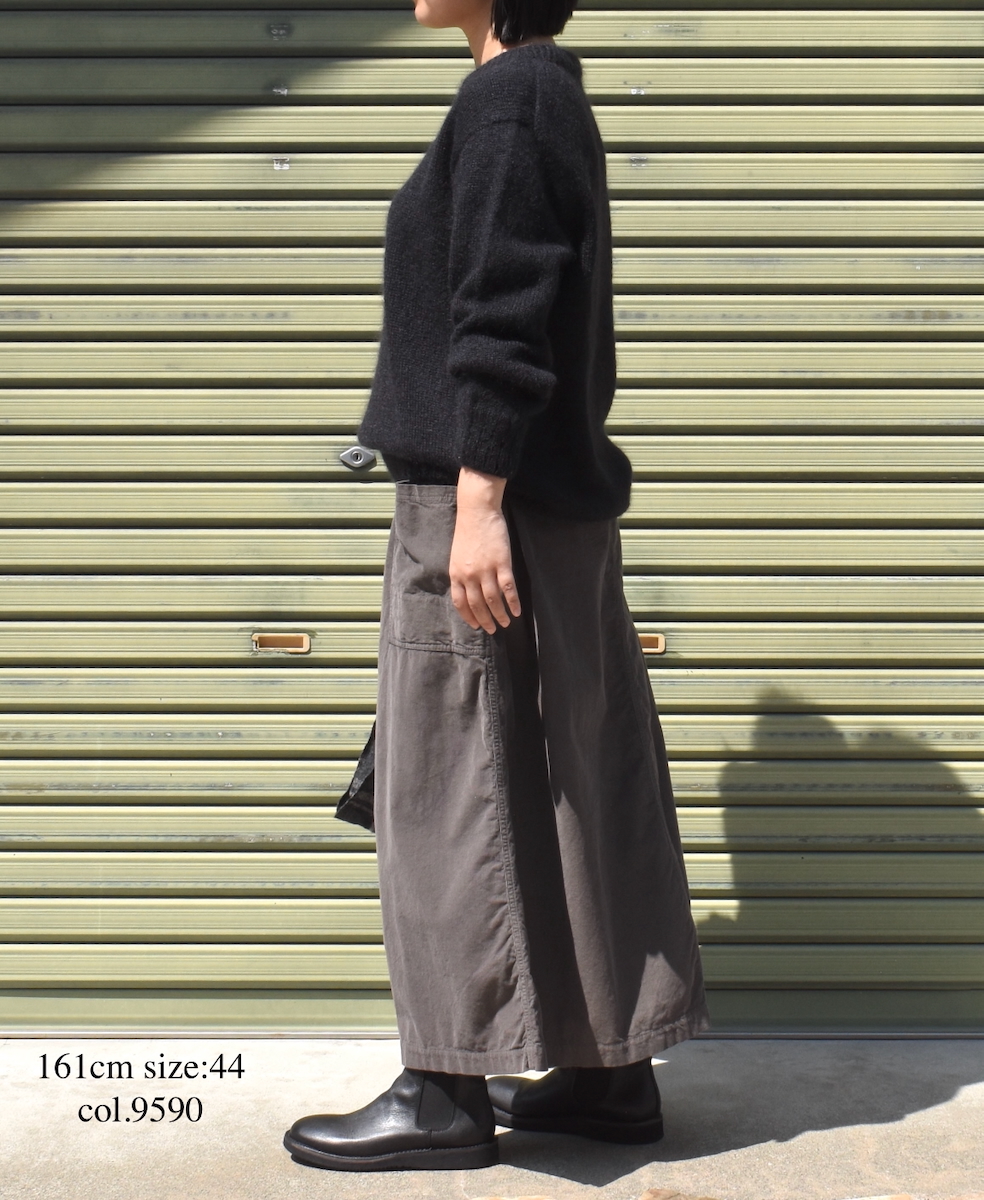 INHT2554CD(スカート) 26 WALES CORDUROY OVERDYE EASY SKIRT