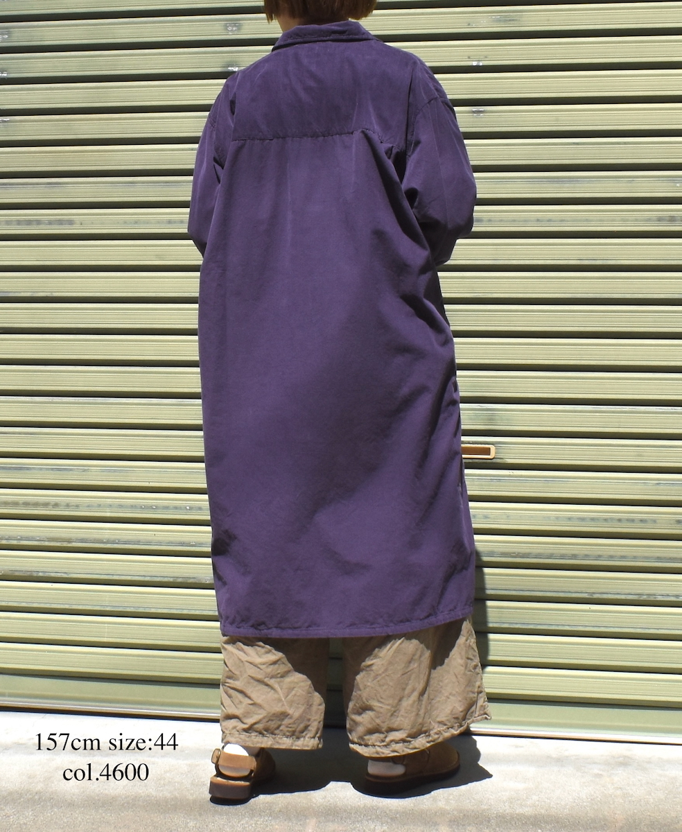 NHT1713HB(パンツ) MEDIUM WEIGHT PEACH SKIN COTTON EASY PANTS
