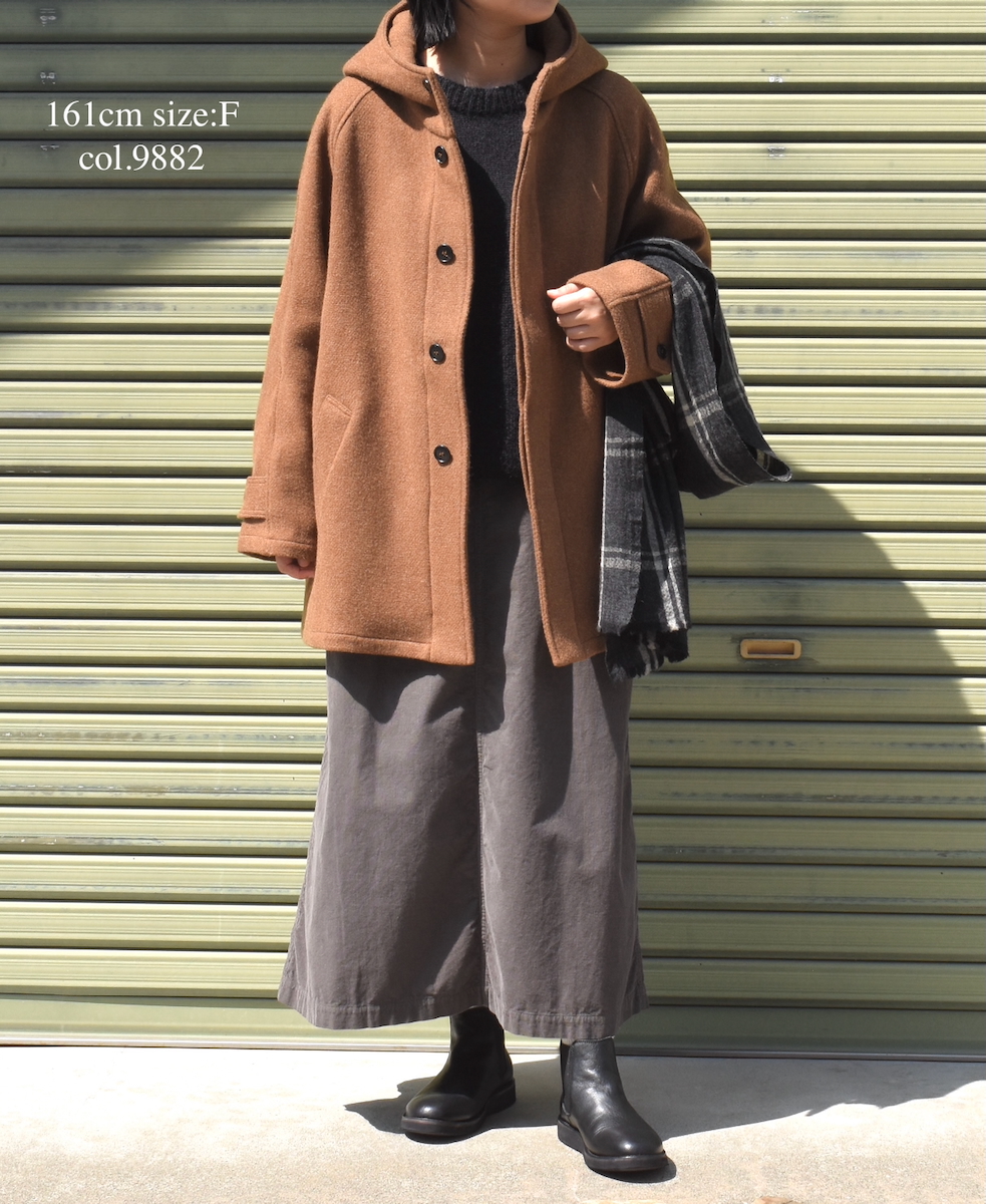 INHT2582(ストール) WOOL CHECK STOLE