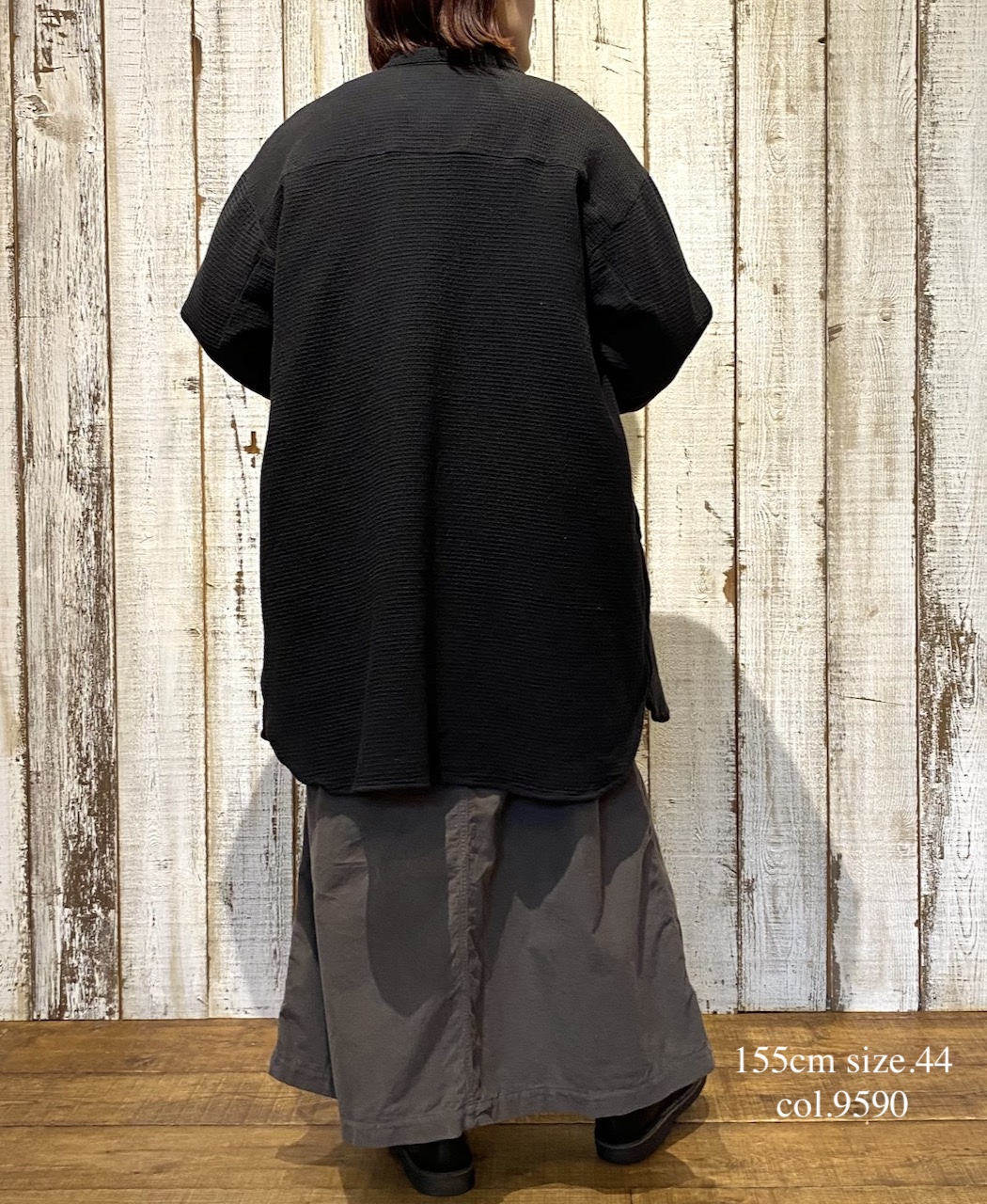 INHT2554CD(スカート) 26 WALES CORDUROY OVERDYE EASY SKIRT