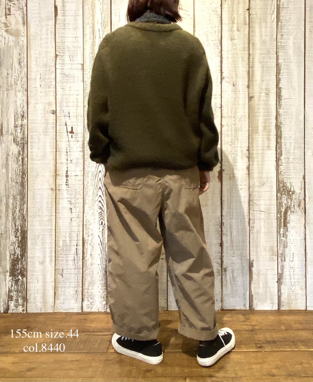 INHT2553CD(サロペット) 26 WALES CORDUROY OVERDYE ONE-UP COLLAR OVERALLS